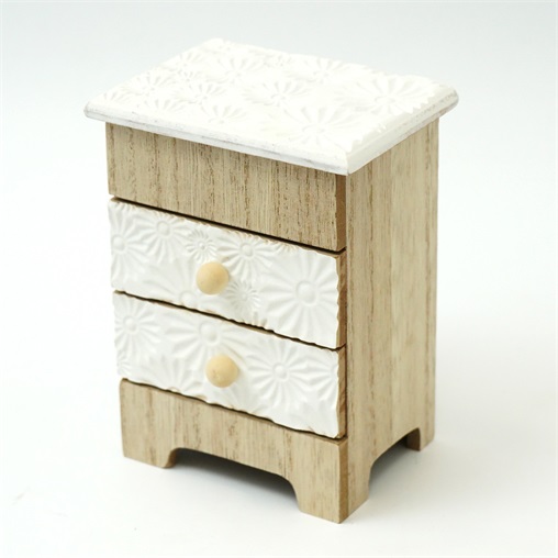 ÉKSZERTARTÓ FA 2 FIÓKOS 12X6,5X9CM NFT-02 ÉKSZERTARTÓ FA 2 FIÓKOS 12X6,5X9CM NFT-02