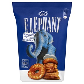 ELEPHANT CHIPS-TALLÉR 80G SÓS