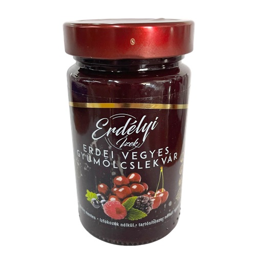 ERDÉLYI ÍZEK LEKVÁR 370G 70% ERDEI VEGYES