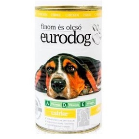 EURO DOG KUTYAKONZERV 1240G BAROMFI