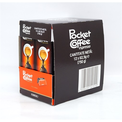 FERRERO POCKET COFFEE 62,5G T5X12X6 FERRERO POCKET COFFEE 62,5G T5X12X6