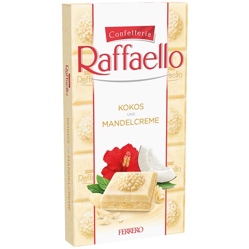 FERRERO RAFFAELLO TÁBLÁS CSOKI 90G KÓKUSZ MANDULA G90X8 FERRERO RAFFAELLO TÁBLÁS CSOKI 90G KÓKUSZ MANDULA G90X8