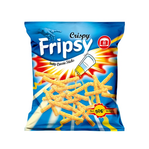FRIPSY SNACK 50G SÓS ÍZŰ FRIPSY SNACK 50G SÓS ÍZŰ