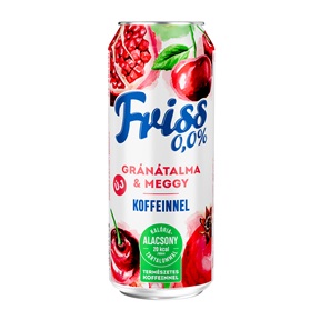 FRISS 0,0% SÖR 0,5L GRÁNÁTALMA&MEGGY KOFFEINNEL DRS FRISS 0,0% SÖR 0,5L GRÁNÁTALMA&MEGGY KOFFEINNEL DRS