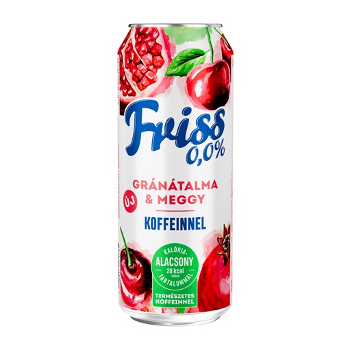 FRISS 0,0% SÖR 0,5L GRÁNÁTALMA&MEGGY KOFFEINNEL DRS FRISS 0,0% SÖR 0,5L GRÁNÁTALMA&MEGGY KOFFEINNEL DRS