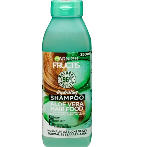 GARNIER FRUCTIS HAIR FOOD SAMPON 350ML HYDRATING - ALOE VERA / NORMÁL-SZÁRAZ HAJRA GARNIER FRUCTIS HAIR FOOD SAMPON 350ML HYDRATING - ALOE VERA / NORMÁL-SZÁRAZ HAJRA