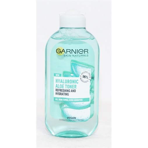 GARNIER ARCTISZTÍTÓ TONIK 200ML HYALURONIC ALOE KIV. / ÉRZÉKENY BŐRRE GARNIER ARCTISZTÍTÓ TONIK 200ML HYALURONIC ALOE KIV. / ÉRZÉKENY BŐRRE