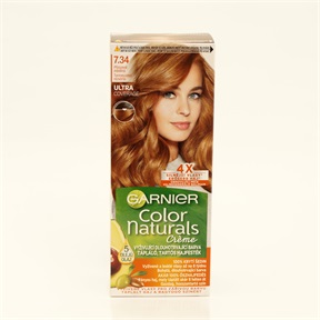 GARNIER COLOR NATURALS KRÉMHAJFESTÉK 7.34 TERMÉSZETES RÉZVÖRÖS