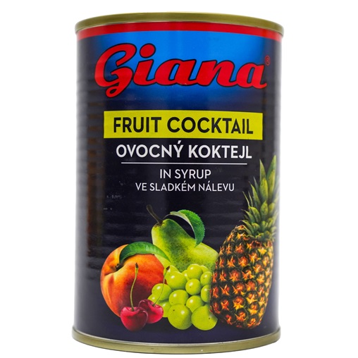 GIANA GYÜMÖLCSKOKTÉL KONZERV 250G/410G/425ML