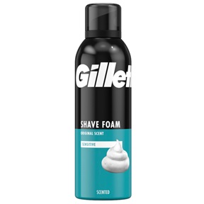 GILLETTE BOROTVAHAB 200+100ML SENSITIVE SKIN / ÉRZÉKENY BŐRRE GILLETTE BOROTVAHAB 200+100ML SENSITIVE SKIN / ÉRZÉKENY BŐRRE