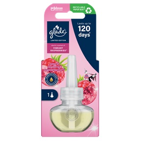 GLADE ELECTRIC UT. 20ML VIBRANT RASPBERRIES