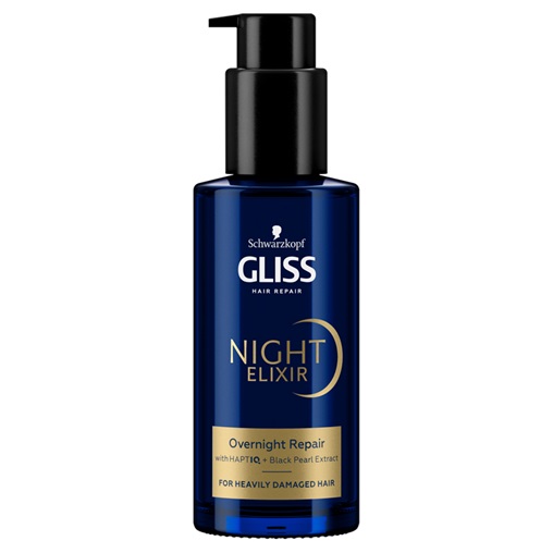 GLISS HAJPAKOLÁS 100ML NIGHT ELIXIR OVERNIGHT REPAIR / SÉRÜLT HAJRA GLISS HAJPAKOLÁS 100ML NIGHT ELIXIR OVERNIGHT REPAIR / SÉRÜLT HAJRA