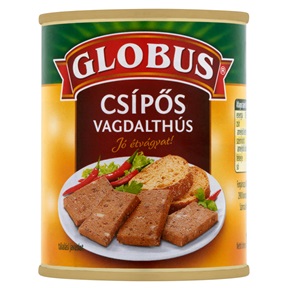 GLOBUS KONZERV 130G CSÍPŐS VAGDALT