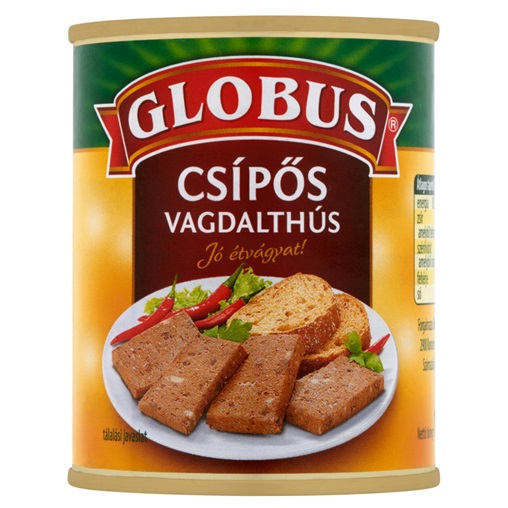 GLOBUS KONZERV 130G CSÍPŐS VAGDALT