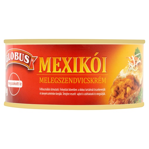 GLOBUS MELEGSZENDVICSKRÉM 290G MEXIKÓI GLOBUS MELEGSZENDVICSKRÉM 290G MEXIKÓI