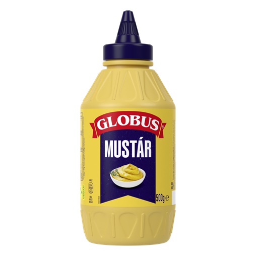 GLOBUS MUSTÁR 500G GLOBUS MUSTÁR 500G