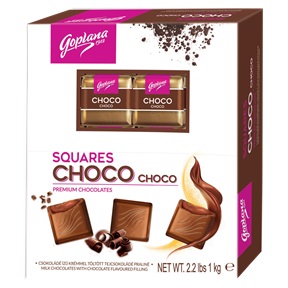 GOPLANA ALK.KR.TT.PRALINÉ KOCKA 16,67G CSOKI ÍZŰ GOPLANA ALK.KR.TT.PRALINÉ KOCKA 16,67G CSOKI ÍZŰ