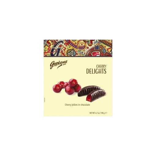 GOPLANA DESSZERT 190G DELIGHTS CHERRY JELLY GOPLANA DESSZERT 190G DELIGHTS CHERRY JELLY