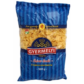 GYERMELYI TÉSZTA 4 TOJÁSOS 500G FODROS KOCKA GYERMELYI TÉSZTA 4 TOJÁSOS 500G FODROS KOCKA