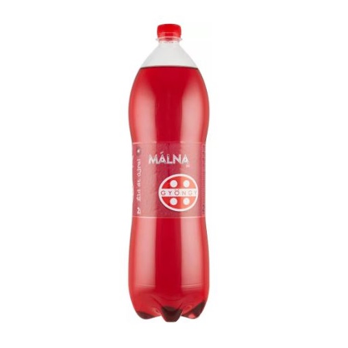 GYÖNGY SZÉNSAVAS ÜDÍTŐITAL 2L MÁLNA DRS