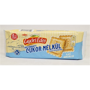 GYŐRI ÉDES KEKSZ HOZZÁADOTT CUKOR NÉLKÜL 100G TEJES-VANÍLIÁS ÍZŰ GYŐRI ÉDES KEKSZ HOZZÁADOTT CUKOR NÉLKÜL 100G TEJES-VANÍLIÁS ÍZŰ