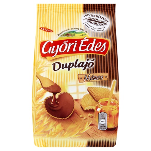 GYŐRI ÉDES OMLÓS KEKSZ DUPLAJÓ 150G MÉZES GYŐRI ÉDES OMLÓS KEKSZ DUPLAJÓ 150G MÉZES