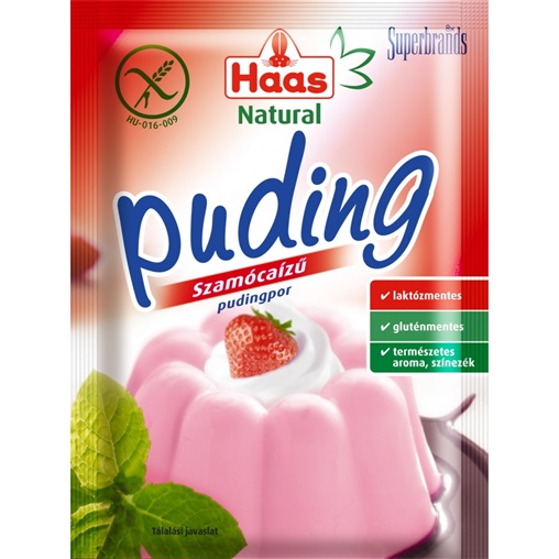 HAAS NATURAL GLUTÉNMENTES PUDINGPOR 40G PUNCS HAAS NATURAL GLUTÉNMENTES PUDINGPOR 40G PUNCS