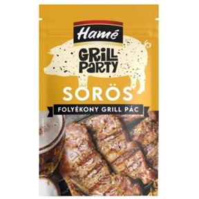 HAMÉ GRILL PARTY FOLYÉKONY GRILL PÁC 80G SÖRÖS HAMÉ GRILL PARTY FOLYÉKONY GRILL PÁC 80G SÖRÖS