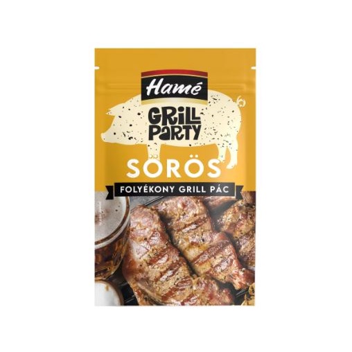 HAMÉ GRILL PARTY FOLYÉKONY GRILL PÁC 80G SÖRÖS HAMÉ GRILL PARTY FOLYÉKONY GRILL PÁC 80G SÖRÖS