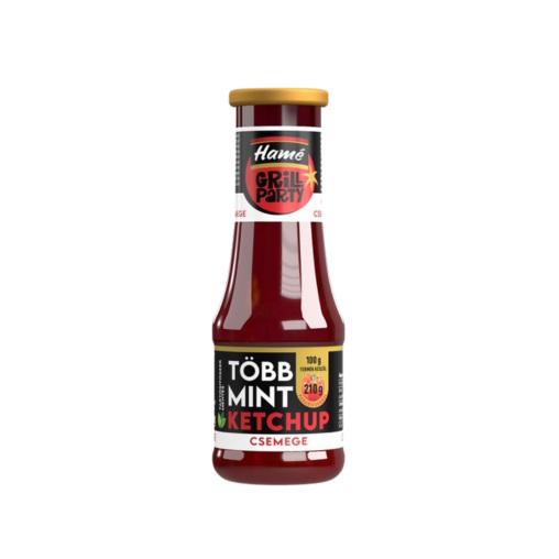 HAMÉ GRILL PARTY KETCHUP 300G CSEMEGE HAMÉ GRILL PARTY KETCHUP 300G CSEMEGE