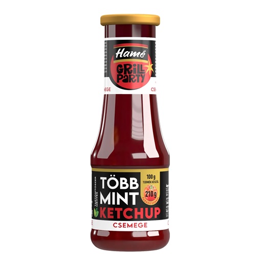 HAMÉ GRILL PARTY KETCHUP 300G CSEMEGE HAMÉ GRILL PARTY KETCHUP 300G CSEMEGE