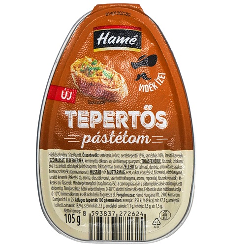 HAMÉ PÁSTÉTOM 105G TEPERTŐS