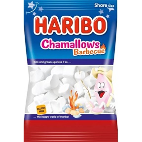HARIBO HABCUKOR 90G CHAMALLOWS BARBECUE
