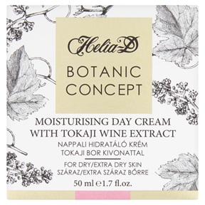 HELIA-D BOTANIC CONCEPT ARCKRÉM 50ML HIDRATÁLÓ TOKAJI BOR KIV. NAPPALI / SZÁRAZ BŐRRE