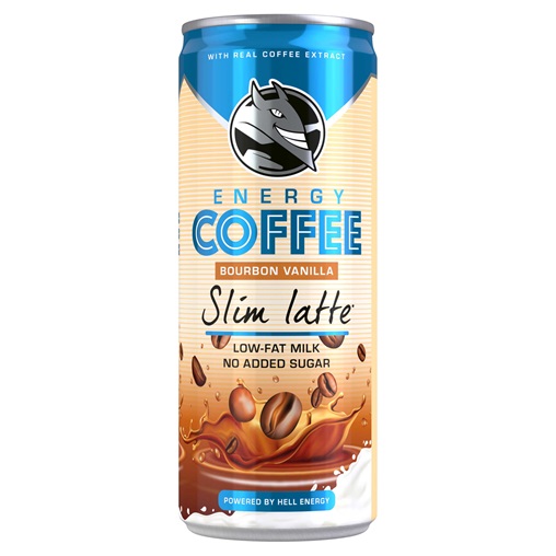 HELL ENERGY COFFEE 250ML SLIM LATTE