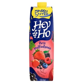 HEY-HO GYÜMÖLCSITAL 1L 25% PIROS MULTIVITAMIN HEY-HO GYÜMÖLCSITAL 1L 25% PIROS MULTIVITAMIN