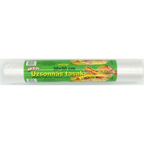 IKON UZSONNÁS TASAK EXTRA ERŐS 5KG-OS 30X50CM 100DB/ROLL IKON UZSONNÁS TASAK EXTRA ERŐS 5KG-OS 30X50CM 100DB/ROLL