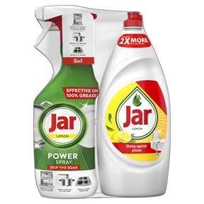 JAR POWER SPRAY SZF. 500ML + JAR MOSOGATÓ 900ML LEMON