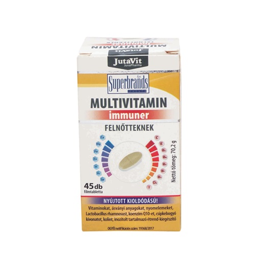 JUTAVIT FILMTABLETTA  45DB MULTIVITAMIN IMMUNER FELNŐTTEKNEK