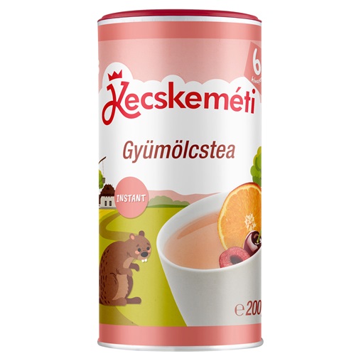 KECSKEMÉTI INSTANT TEA 200G 6HÓ GYÜMÖLCS