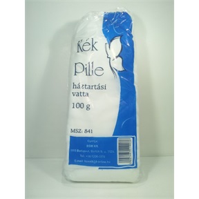 KÉK PILLE HÁZTARTÁSI VATTA 100G 100% PAMUT