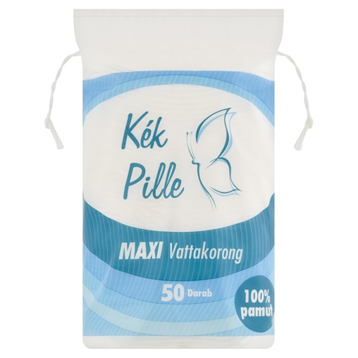 KÉK PILLE MAXI VATTAKORONG 50DB 100% PAMUT KÉK PILLE MAXI VATTAKORONG 50DB 100% PAMUT