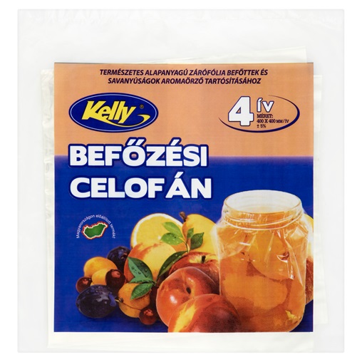 KELLY BEFŐZÉSI CELOFÁN 4ÍV X 400X400MM