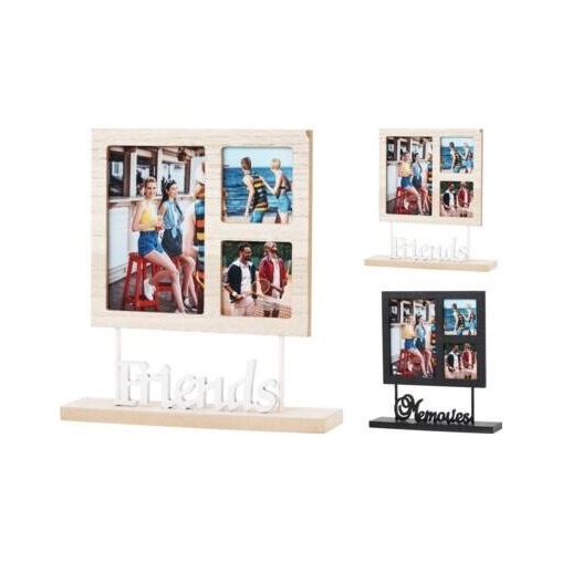 KÉPKERET MDF 3 KÉPES 25X25CM FRIENDS/MEMORIES DD1000580