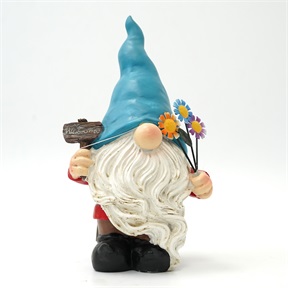 KERTI DEKOR TÖRPE VIRÁGOKKAL 22CM 795420470 KERTI DEKOR TÖRPE VIRÁGOKKAL 22CM 795420470