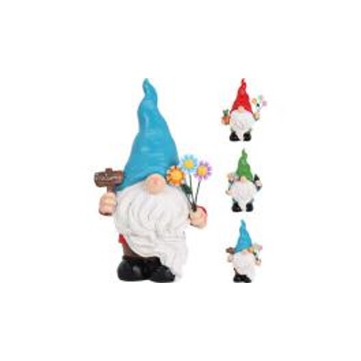 KERTI DEKOR TÖRPE VIRÁGOKKAL 22CM 795420470