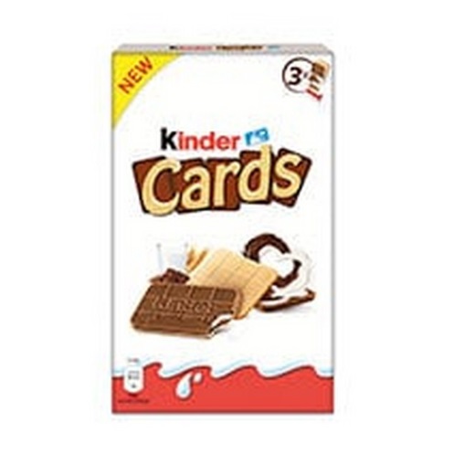 KINDER CARDS (3X25,6G) 76,8G T(2X3)X18 KINDER CARDS (3X25,6G) 76,8G T(2X3)X18