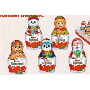 KINDER CSOKOLÁDÉ FIGURA MEGLEPETÉSSEL 36G G36X31 KINDER CSOKOLÁDÉ FIGURA MEGLEPETÉSSEL 36G G36X31