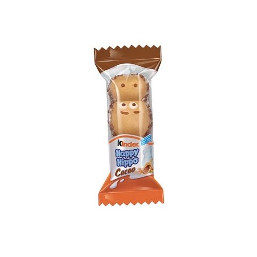 KINDER HAPPY HIPPO OSTYASZELET 20,7G CACAO T1X28 KINDER HAPPY HIPPO OSTYASZELET 20,7G CACAO T1X28