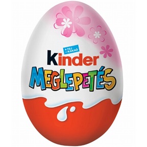 KINDER MEGLEPETÉS 20G T1X72 LÁNYOS KINDER MEGLEPETÉS 20G T1X72 LÁNYOS